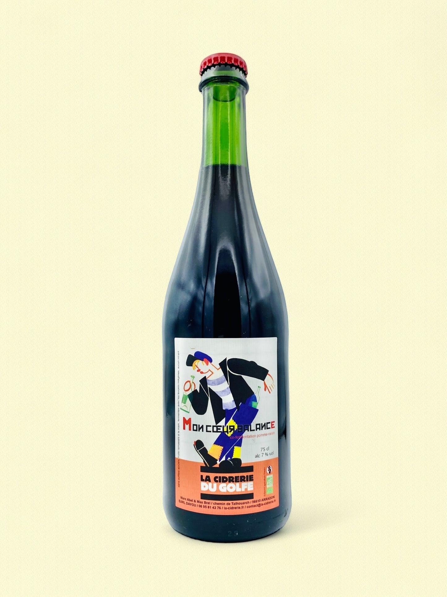 Mon coeur balance | Cidre de pommes et de raisins
