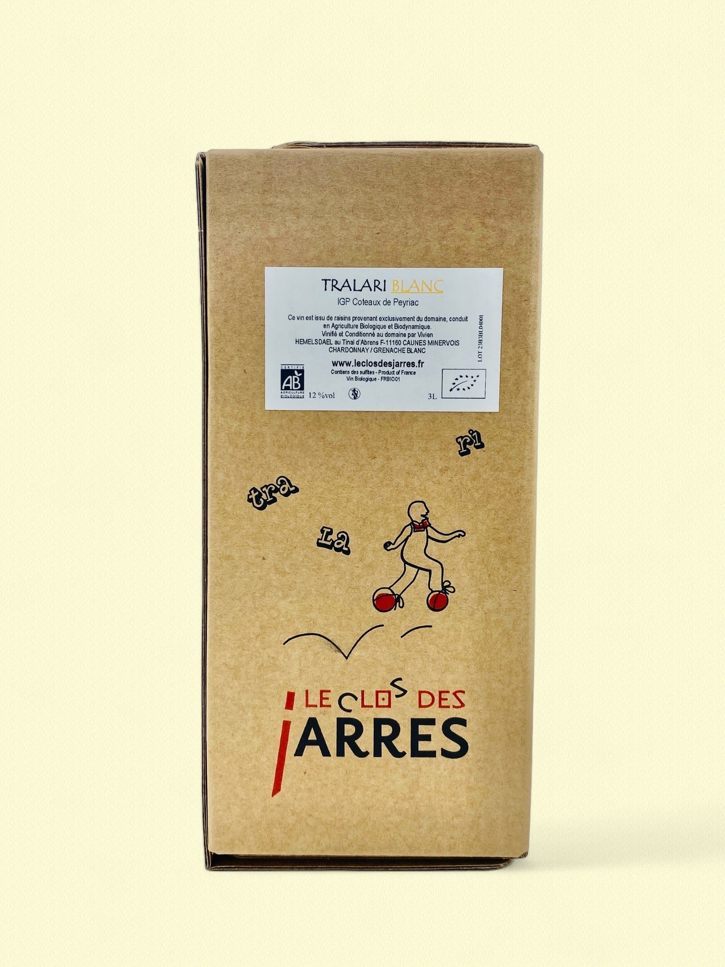Tralari | Vin blanc 3L/5L