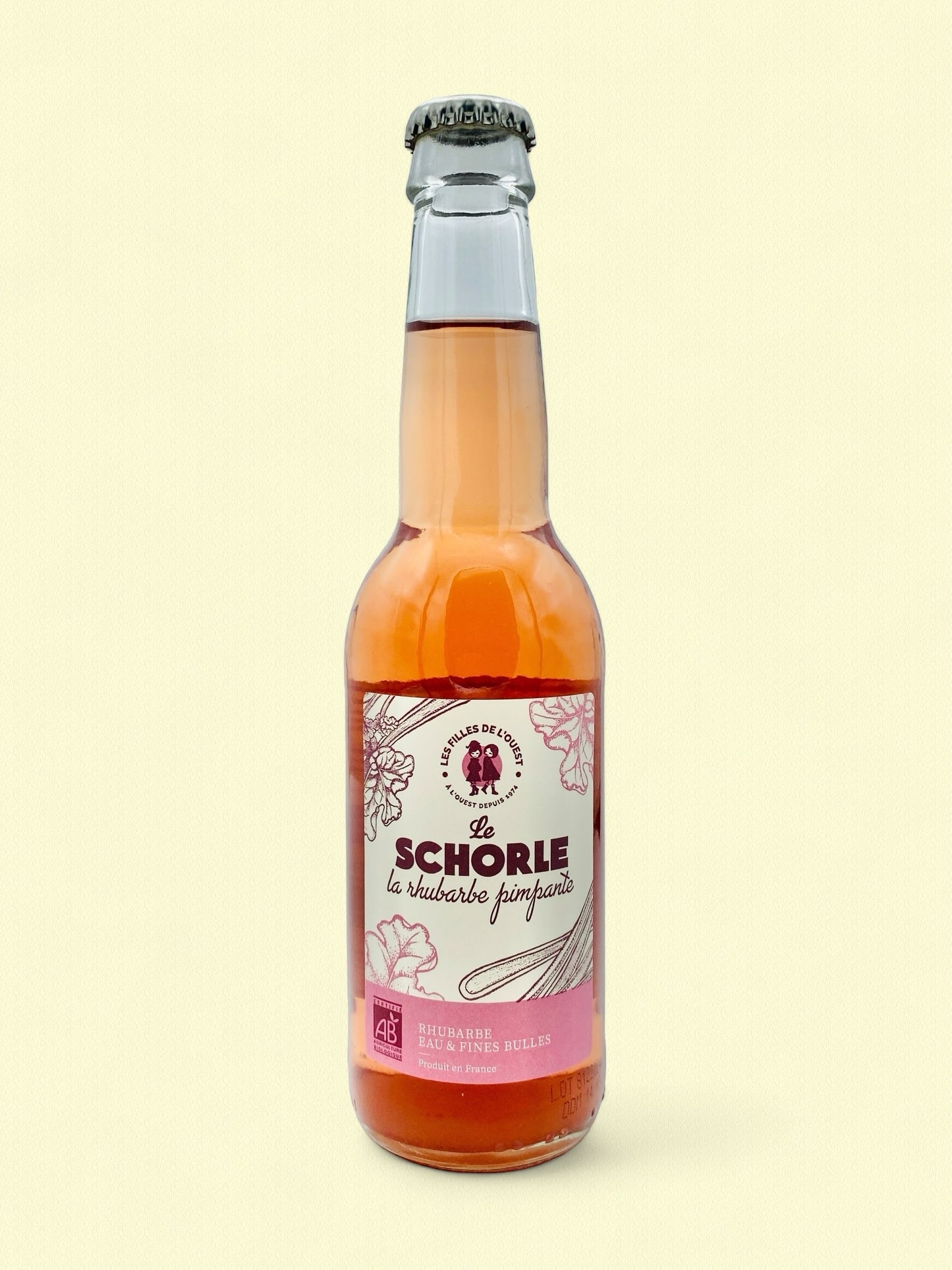 Schorle Rhubarbe