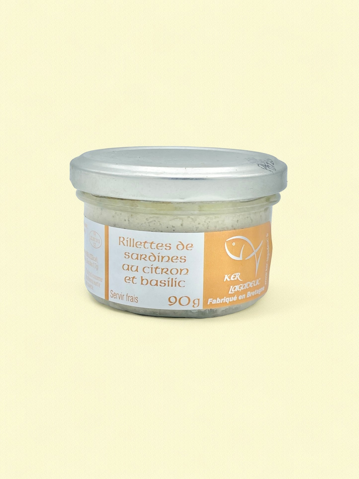 Rillettes de sardines au citron et basilic
