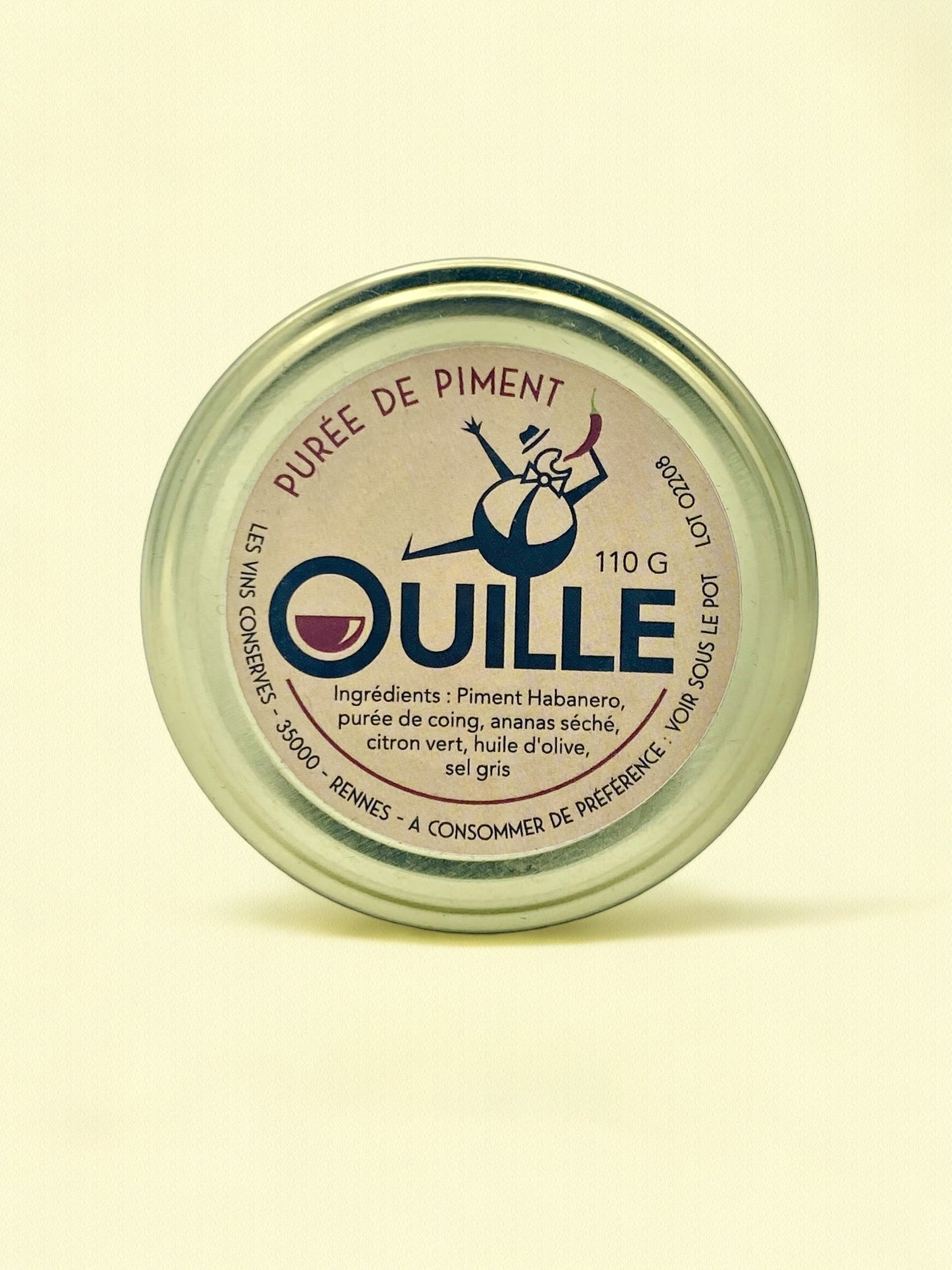 OUILLE | Purée de piments 110gr