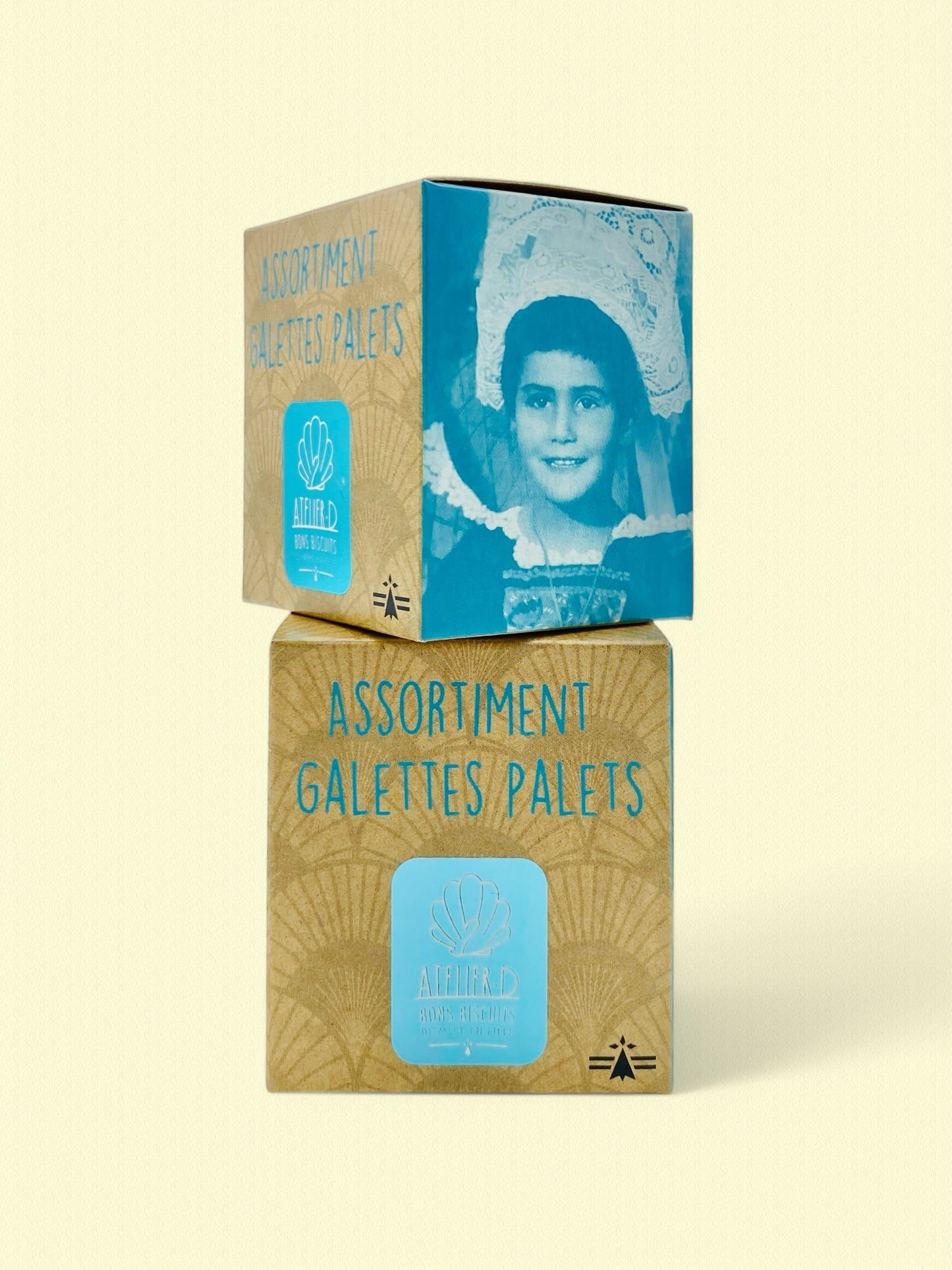 Cube assortiment biscuits bretons | nature