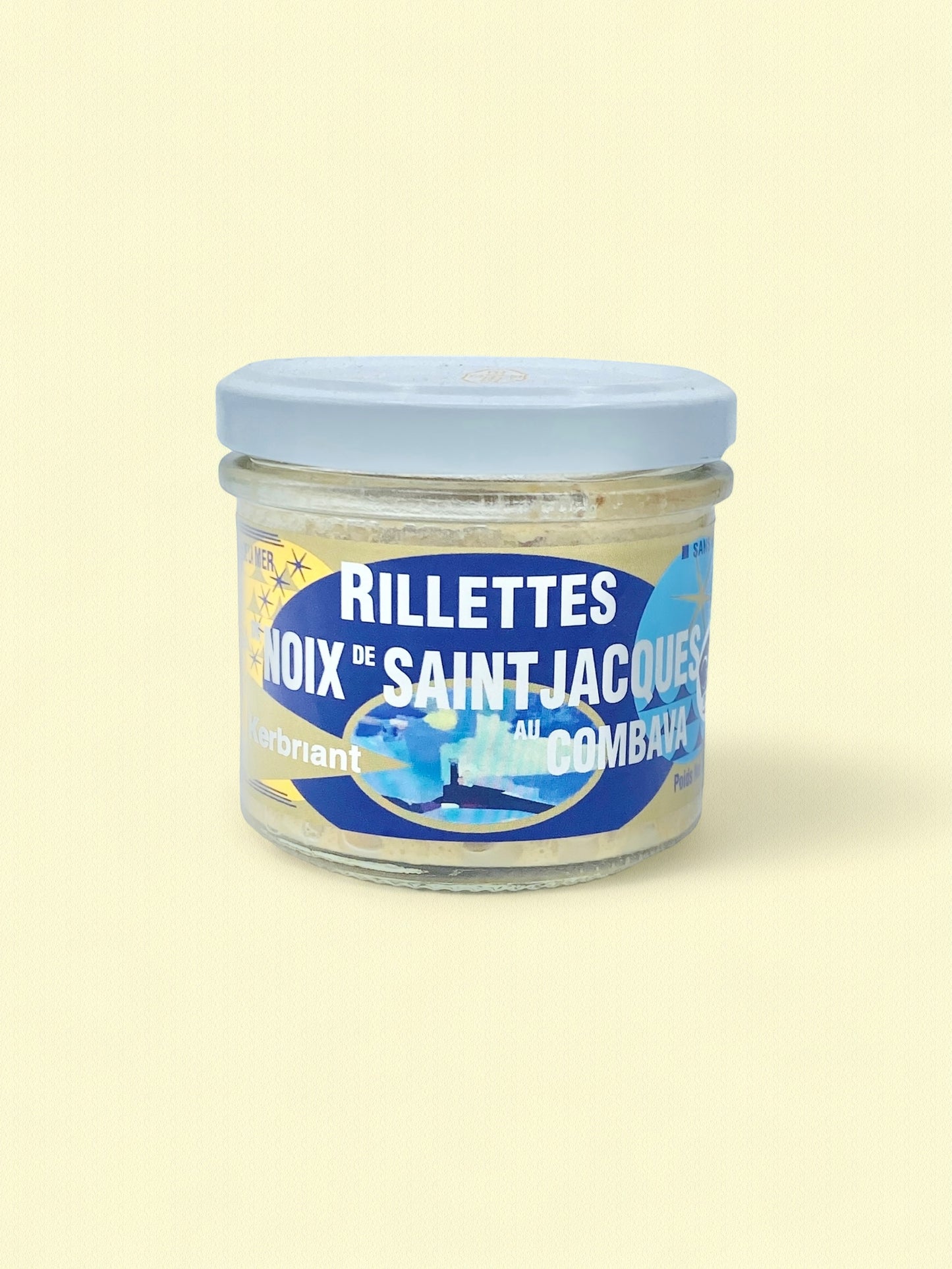 Rillettes de noix de Saint-Jacques au combava