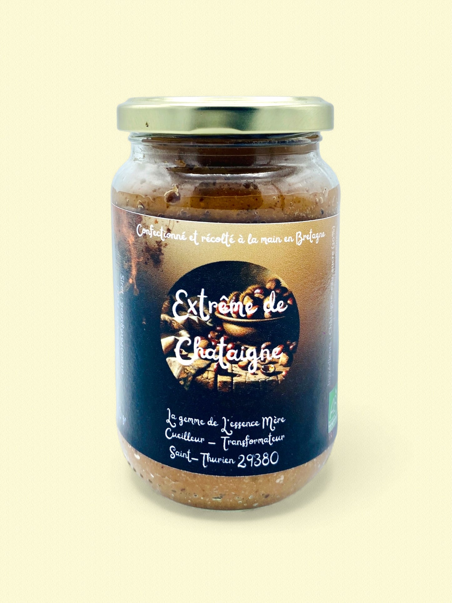 Extrème de chataigne | Crème de marron artisanale et bretonne 370gr