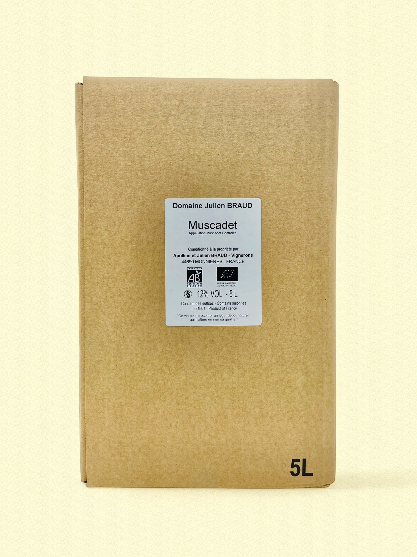 Muscadet | Vin blanc 3L/5L