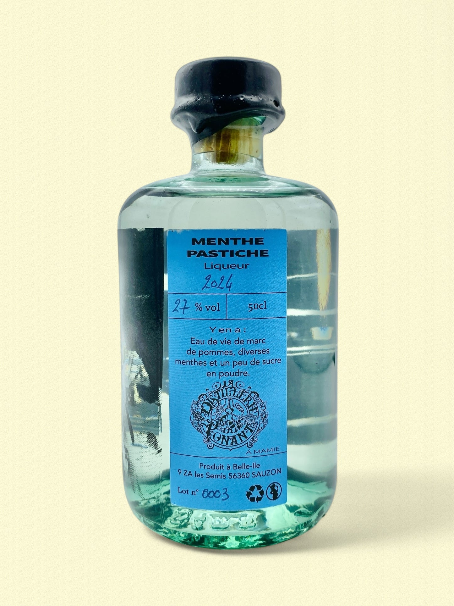 Menthe Pastiche | Liqueur artisanale de menthe