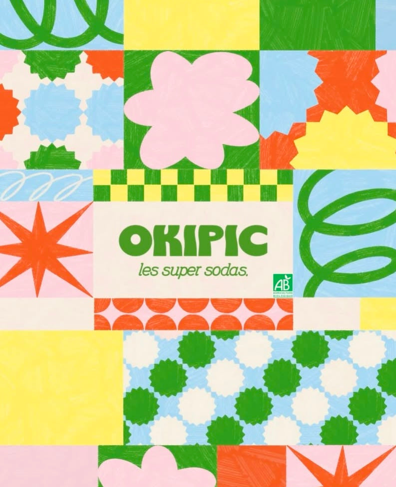 OKIPIC Citron - Concombre - Menthe | Soda artisanale breton