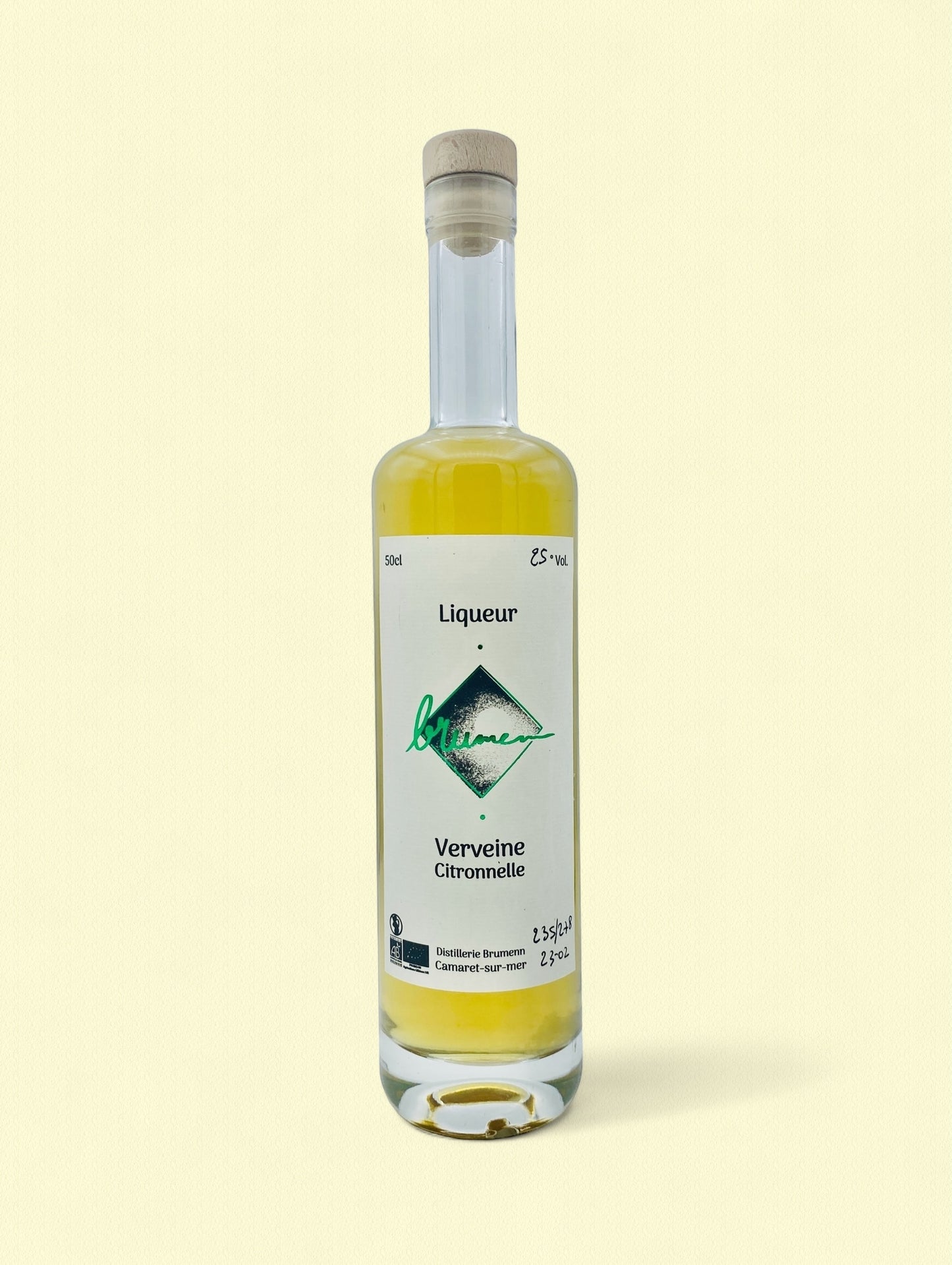 Liqueur de verveine citronnée