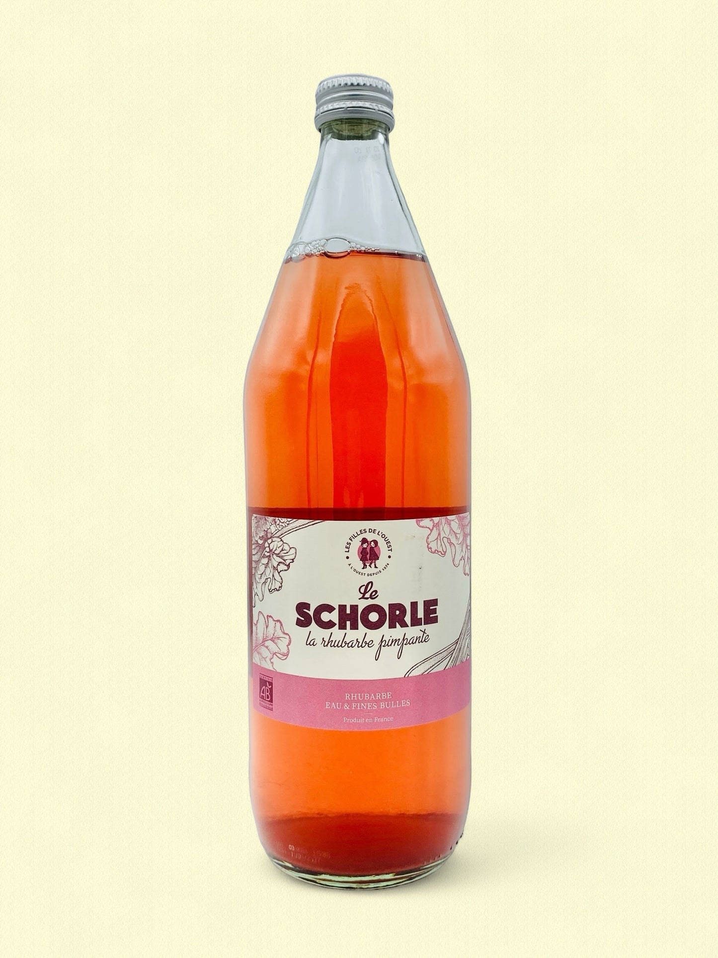 Schorle Rhubarbe