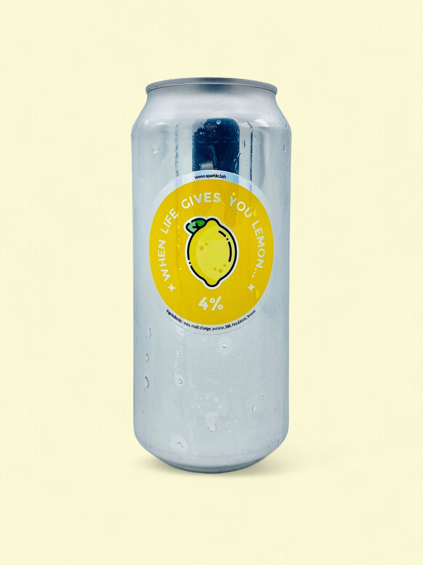 When Life Gives You Lemon | Bière blanche aux zestes de citron