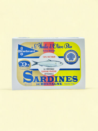 Sardines à l'huile d'olive