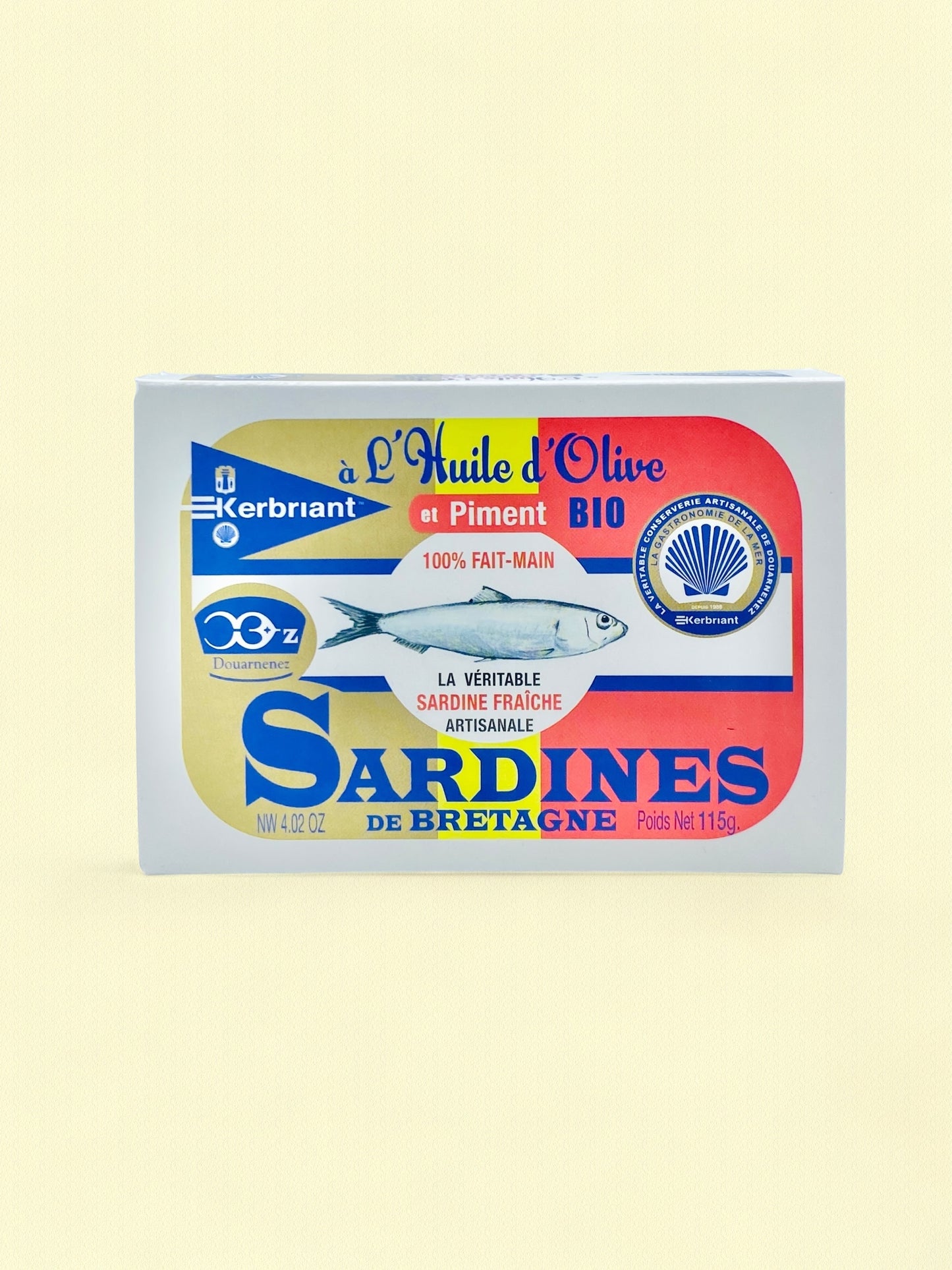 Sardines à l'huile d'olive et au piment