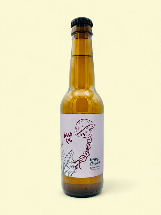 Barb Roz | Bière blanche type "Berliner Weisse" Rhubarbe-Sarrasin