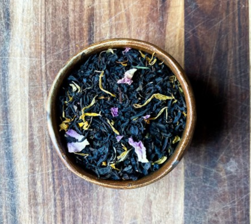 Sables noirs | Thé noir framboise, fruits rouges et pamplemousse