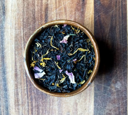 Sables noirs | Thé noir framboise, fruits rouges et pamplemousse