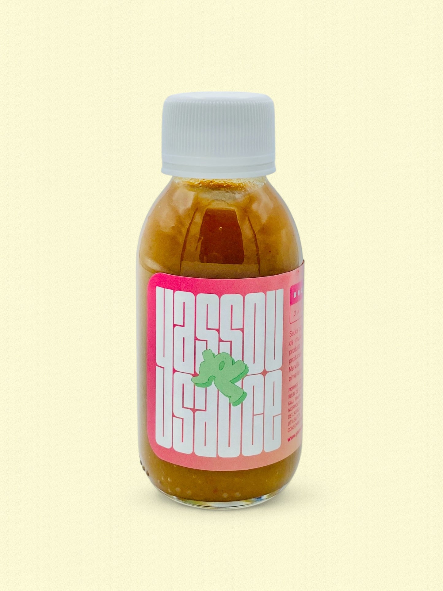 Yassou Rhubarbe Reapper | Hot sauce à la rhubarbe