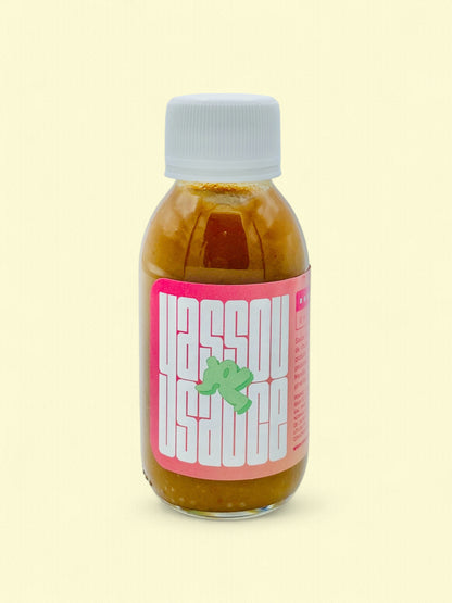 Yassou Rhubarbe Reapper | Hot sauce à la rhubarbe