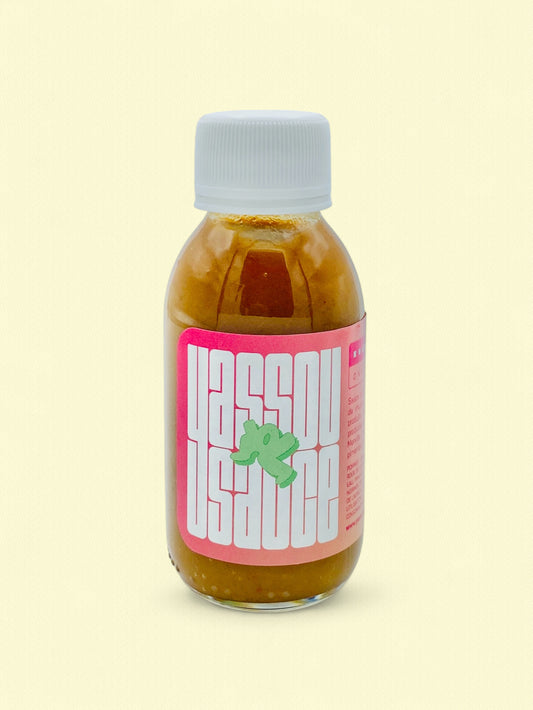 Yassou Rhubarbe Reapper | Hot sauce à la rhubarbe