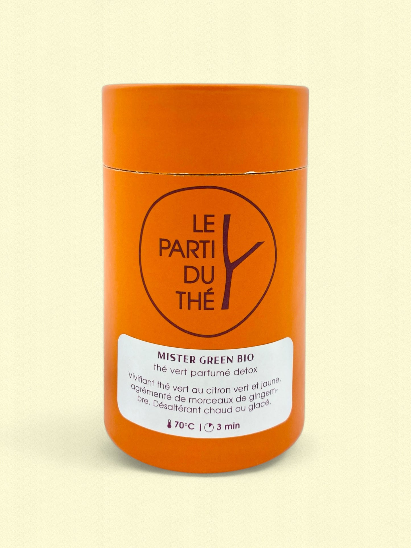 Mister Green | Thé vert parfumé aux citrons verts et jaunes, et au gingembre