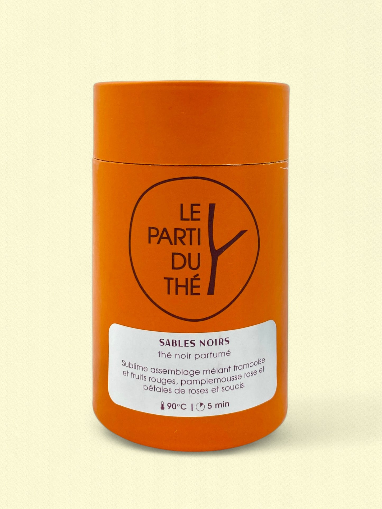 Sables noirs | Thé noir framboise, fruits rouges et pamplemousse