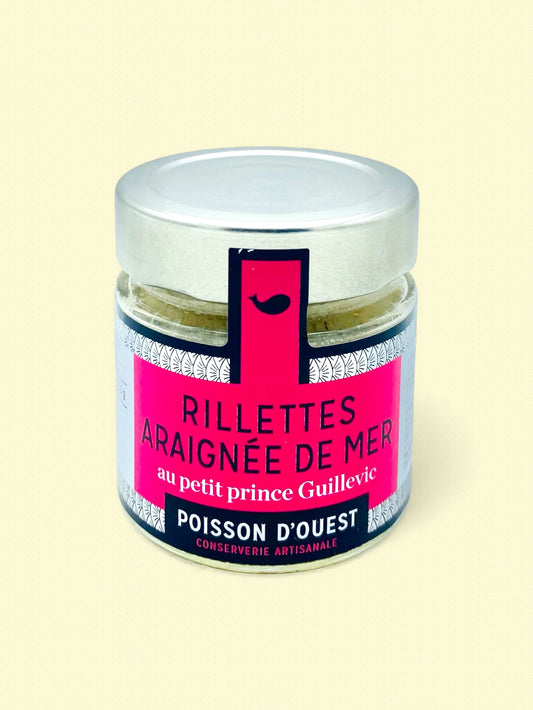 Rillettes d'araignée de mer au petit prince Guillevic 90gr