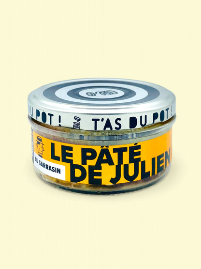 Le pâté de Julien | Pâté de porc au sarrasin 130gr