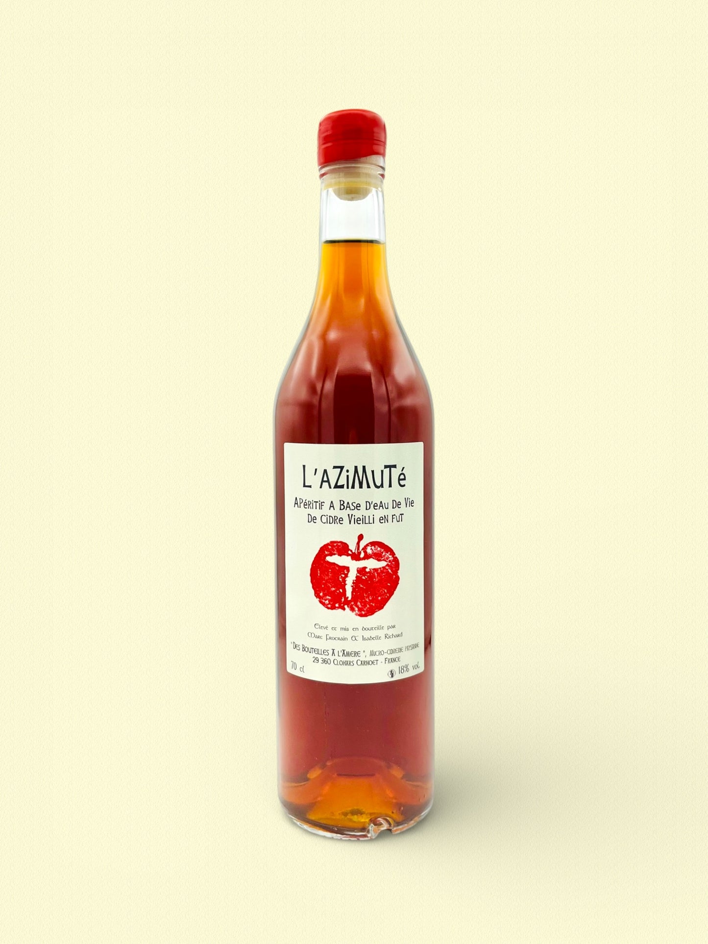 L'Azimuté | Apéritif à base d'eau de vie de cidre 70cl