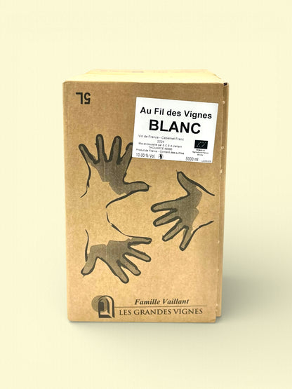 Au fil des vignes | Vin blanc 5L