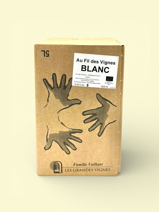Au fil des vignes | Vin blanc 5L