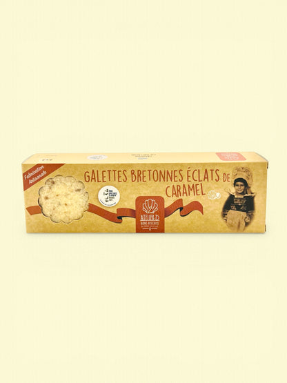 Galettes bretonnes aux éclats de caramel | Etui 120gr