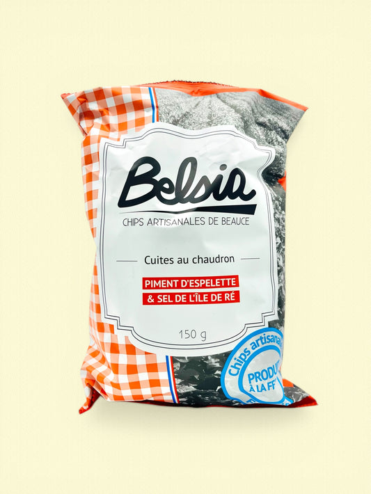 Chips artisanales au piment d'Espelette