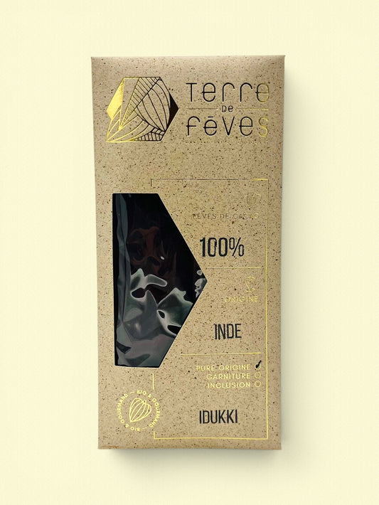 Chocolat noir 100% - Inde Idukki pure origine
