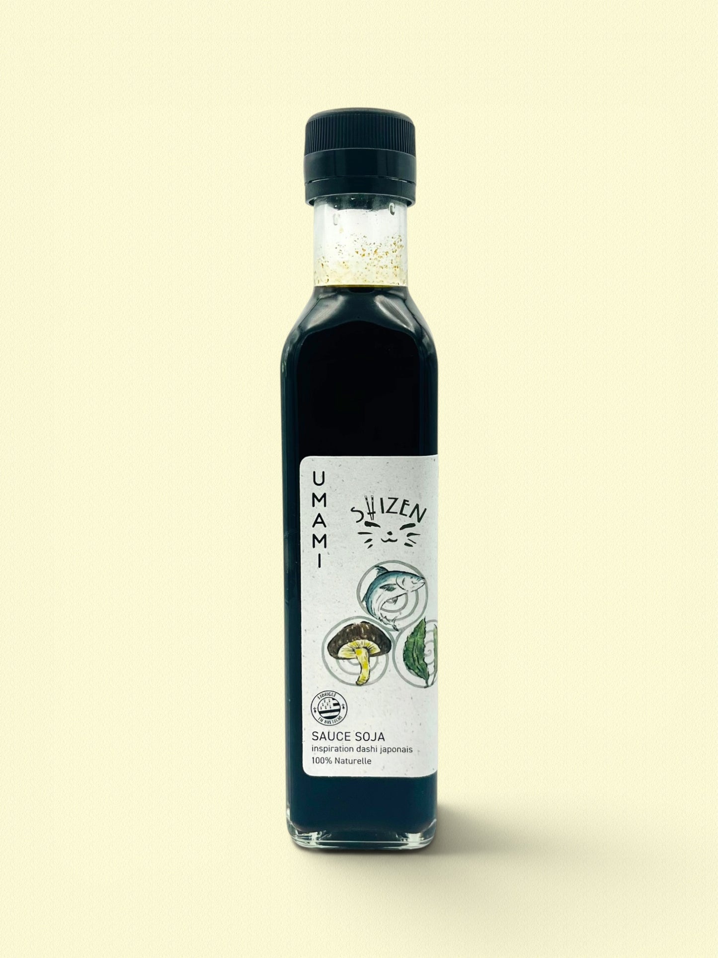 Sauce UMAMI | Sauce soja à la bonite séchée, algues kombu, et poudre de shiitake