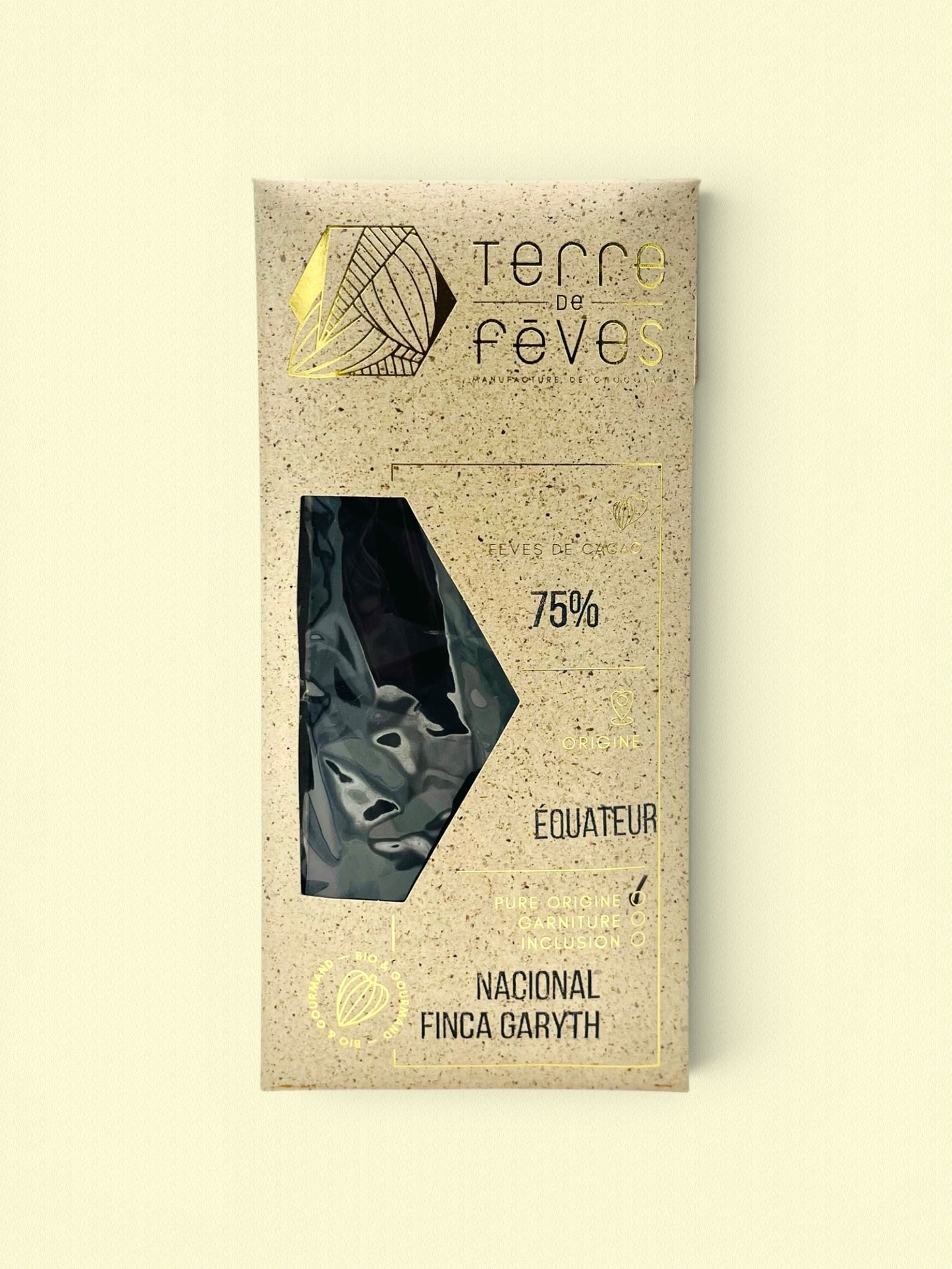 Chocolat noir 75% - Equateur pure origine