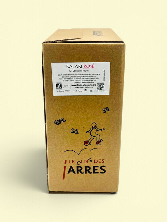 Tralari | Vin rosé cubi / bib 3L