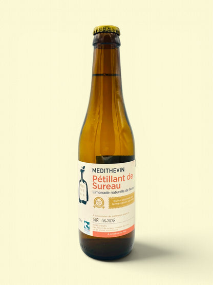 Petillant de sureau sans alcool | Limonade naturelle de fleur 75cl