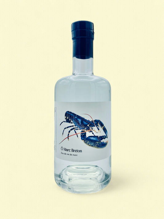 Ô Marc Breton | Eau-de-vie de marc de raisin type Grappa 70cl