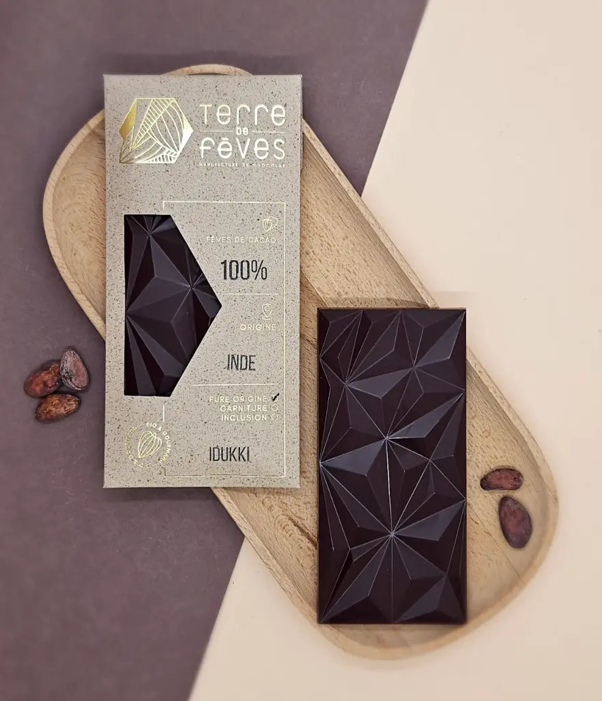Chocolat noir 100% - Inde Idukki pure origine