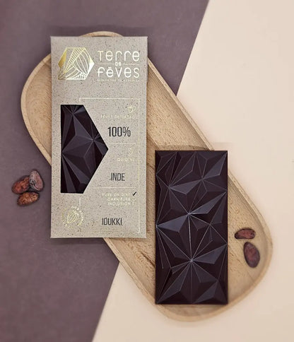 Chocolat noir 100% - Inde Idukki pure origine