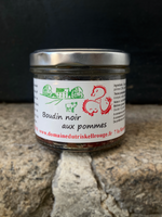 Terrine de boudin noir aux pommes