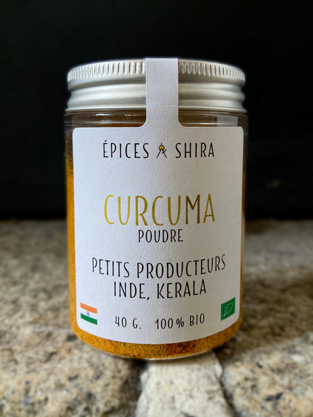 Curcuma du Kerala moulu