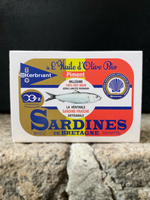 Sardines à l'huile d'olive et au piment